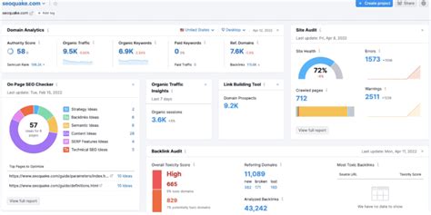 semrush com dashboard|Client Portal Software for Digital Agencies .